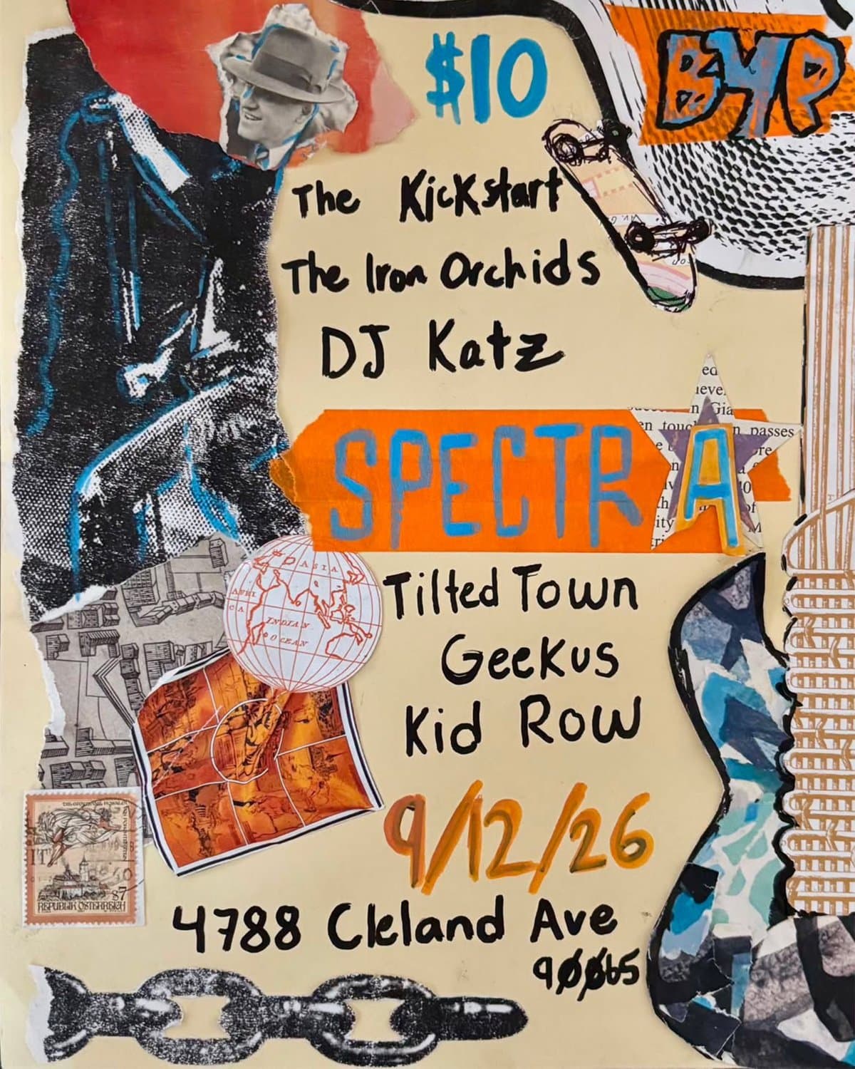 Skate Ramp show in Highland Park